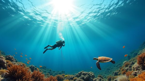 La plongée offre des aventures sous-marines inoubliables